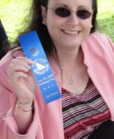 nicole with blue ribbon